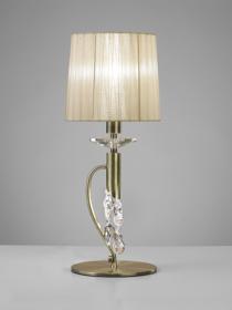 Tiffany AB Crystal Table Lamps Mantra Shaded Table Lamps